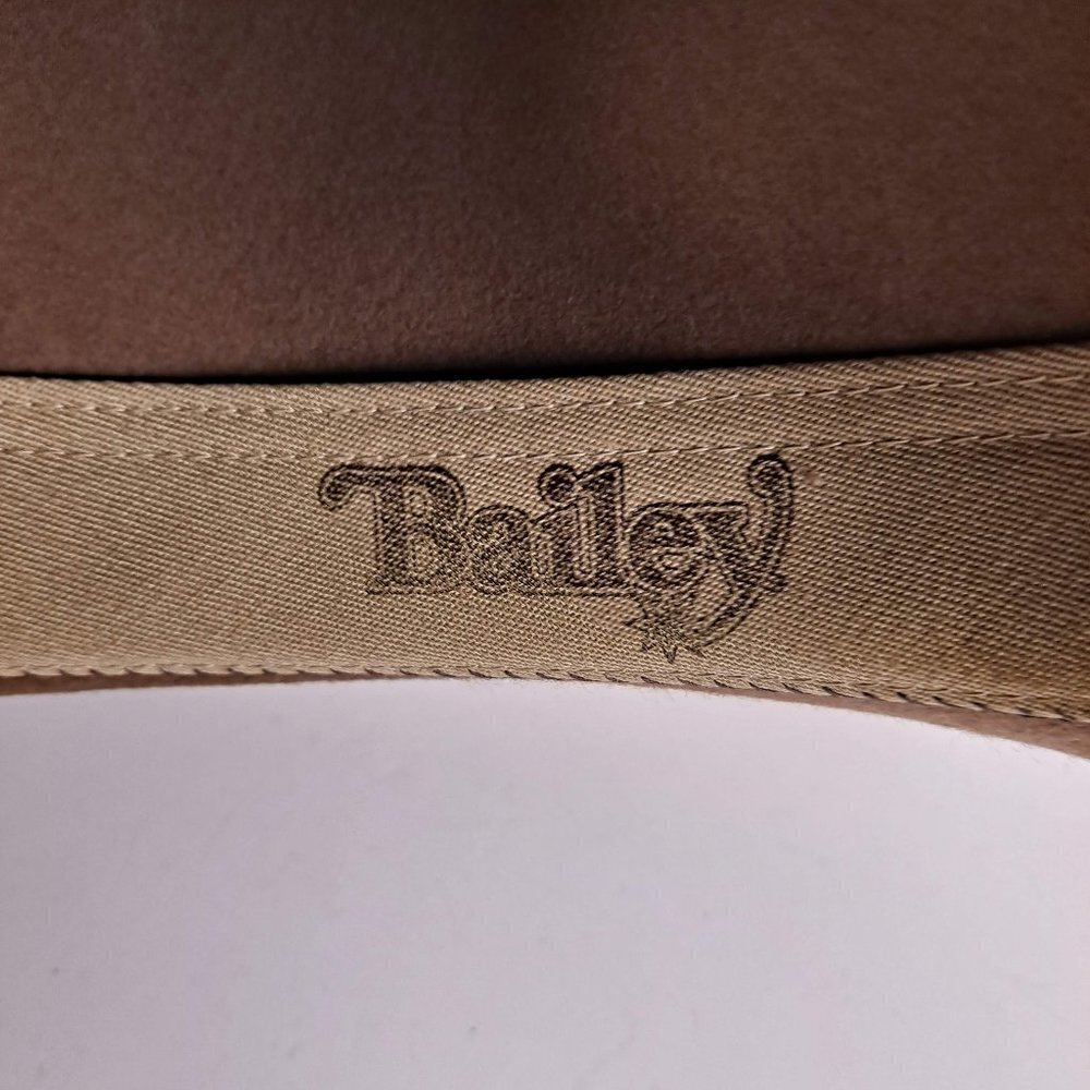 Bailey Switchback Size Medium Brown 100% Wool Fel… - image 7